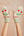 Cherry Mittens, Ivory