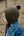 Cashmere Baby Bonnet, Moorland with Blackberry Pom
