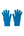 Women's Cashmere Gloves, Hawaiian Blue