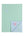 Two-Colour Star Cashmere Baby Blanket, Cool Mint + Spa Blue