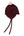 Cashmere Baby Bonnet, Kirsch with Marshmallow Pom