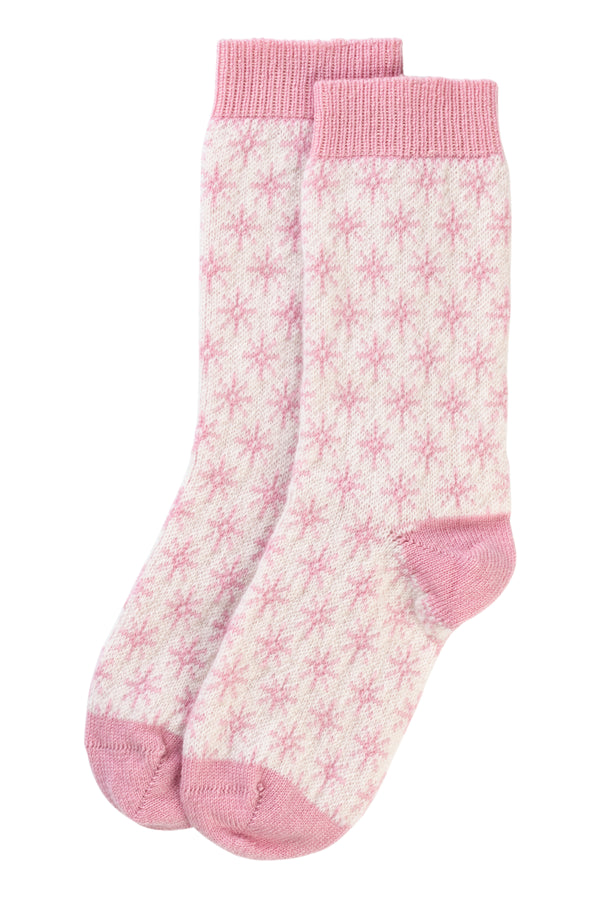 Small Star Cashmere Socks, Lily