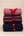 Baby + Children's Contrast-Trim Cashmere Cardigan, Blackberry + Jam