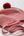 Cashmere Baby Bonnet, Dusky Pink + Chianti Pom