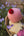 Cashmere Baby Bonnet, Dusky Pink + Chianti Pom