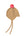 Cashmere Baby Bonnet, Camel with Blusher Pom